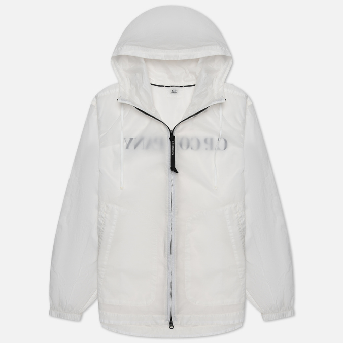

Мужская куртка ветровка C.P. Company Light Microweave Laminated Hooded белый, Размер S, Light Microweave Laminated Hooded