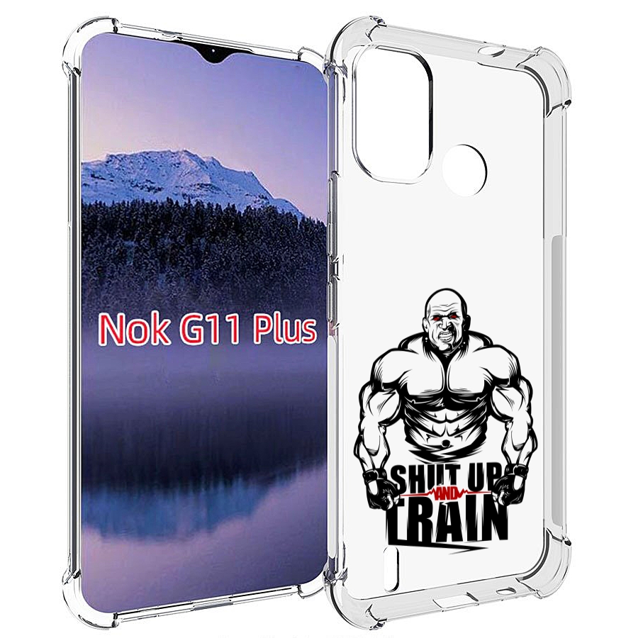 

Чехол MyPads здоровое тело для Nokia G11 Plus, Прозрачный, Tocco