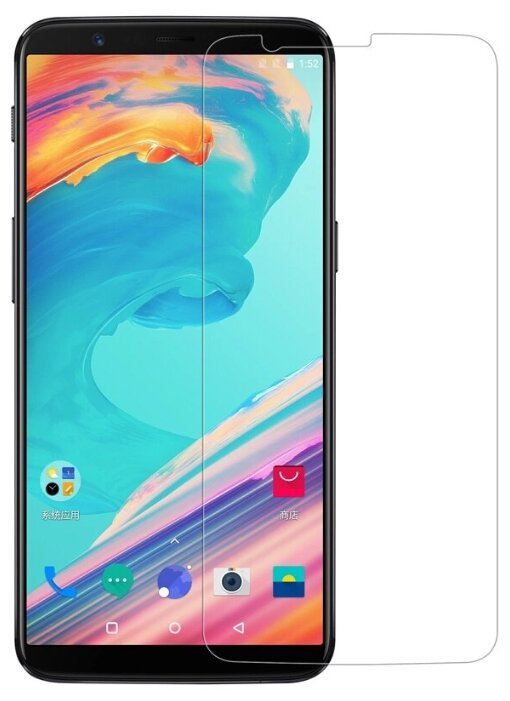 

Защитное стекло (без рамки) Full Glue для One Plus 5T, прозрачное, Plus 5T