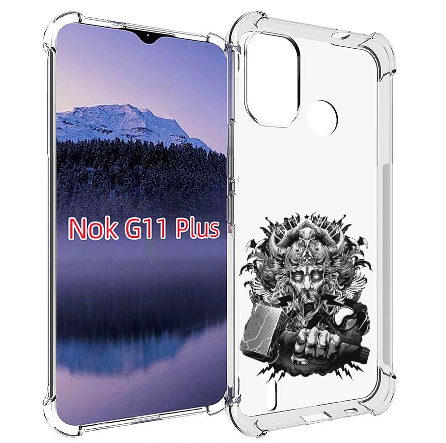 

Чехол MyPads злой тор для Nokia G11 Plus, Прозрачный, Tocco