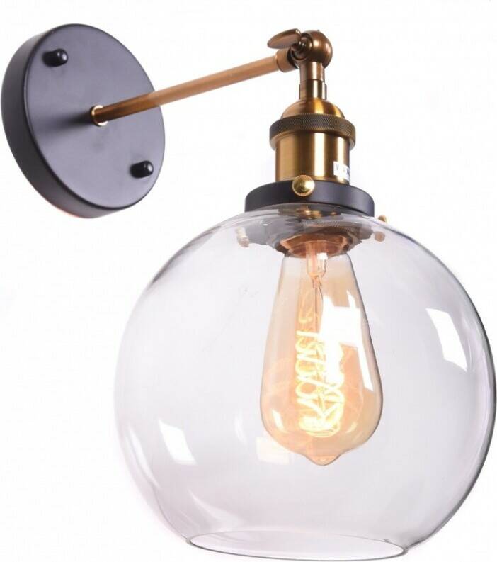 

Бра Lumina Deco Navarro LDW 6802 PR Черный E27