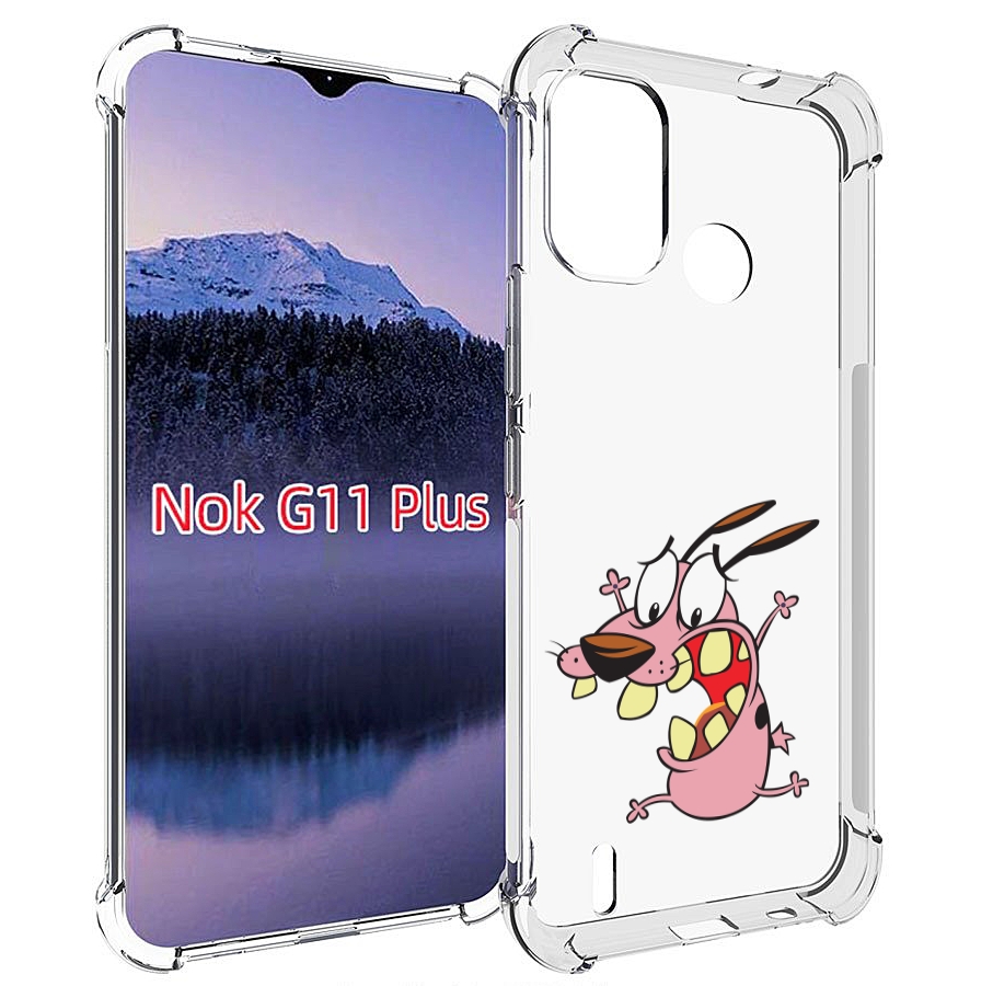 

Чехол MyPads зубастый бобик для Nokia G11 Plus, Прозрачный, Tocco