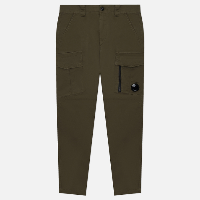 

Мужские брюки C.P. Company Ergonomic Fit Stretch Sateen Cargo оливковый, Размер 52, Хаки, Ergonomic Fit Stretch Sateen Cargo