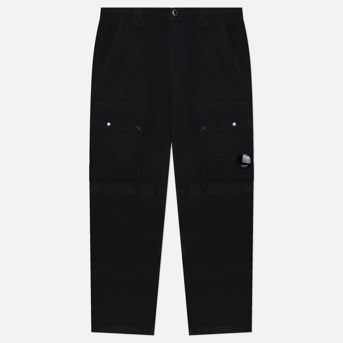 

Мужские брюки C.P. Company Flatt Nylon Zipped Cargo чёрный, Размер 50, Черный, Flatt Nylon Zipped Cargo
