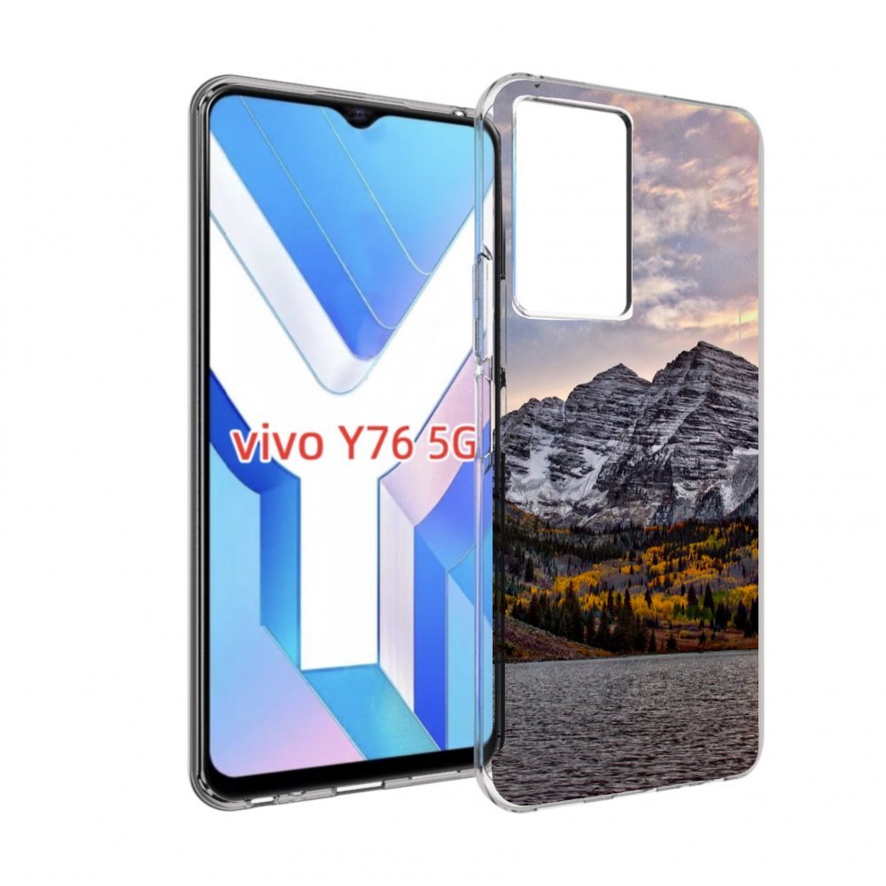 

Чехол MyPads горы-колорадо для Vivo Y76 5G, Прозрачный, Tocco