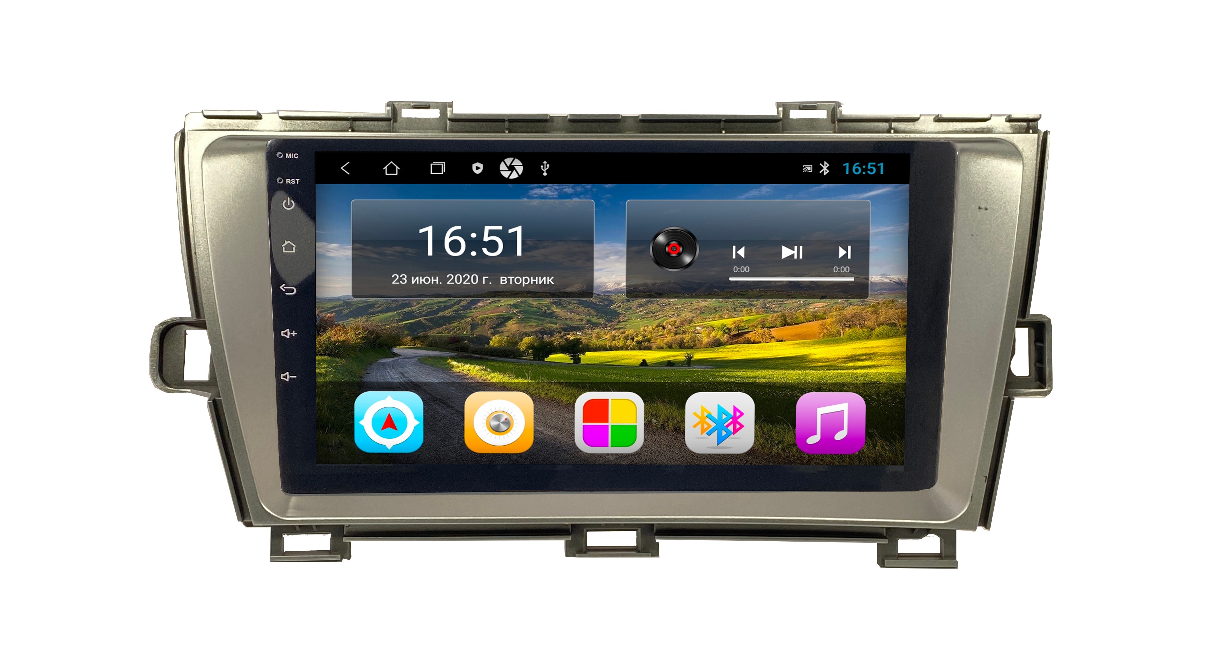 Штатная автомагнитола Zenith Toyota Prius 2009-2015 левый руль Android 12 216GB 1821200₽