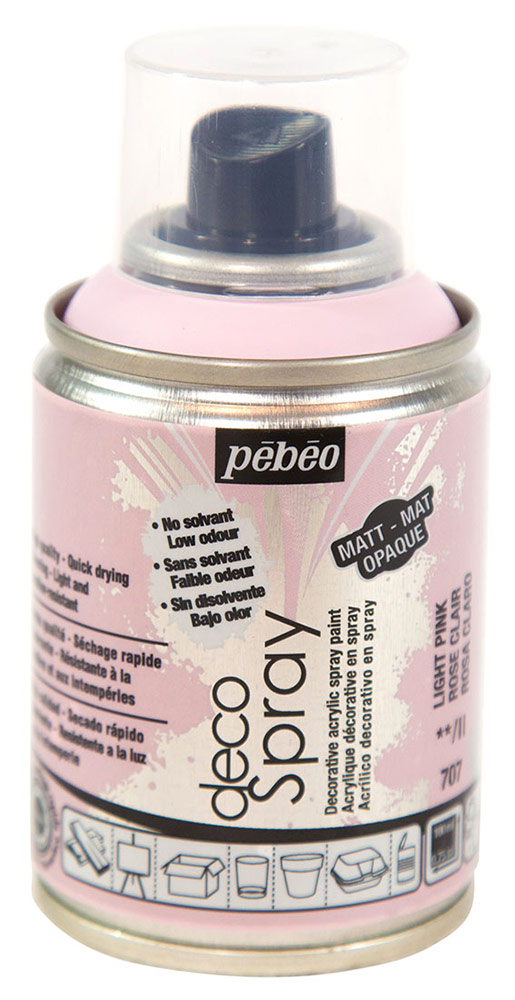 Pebeo decoSpray, (аэрозоль) 100 мл, светло-розовый