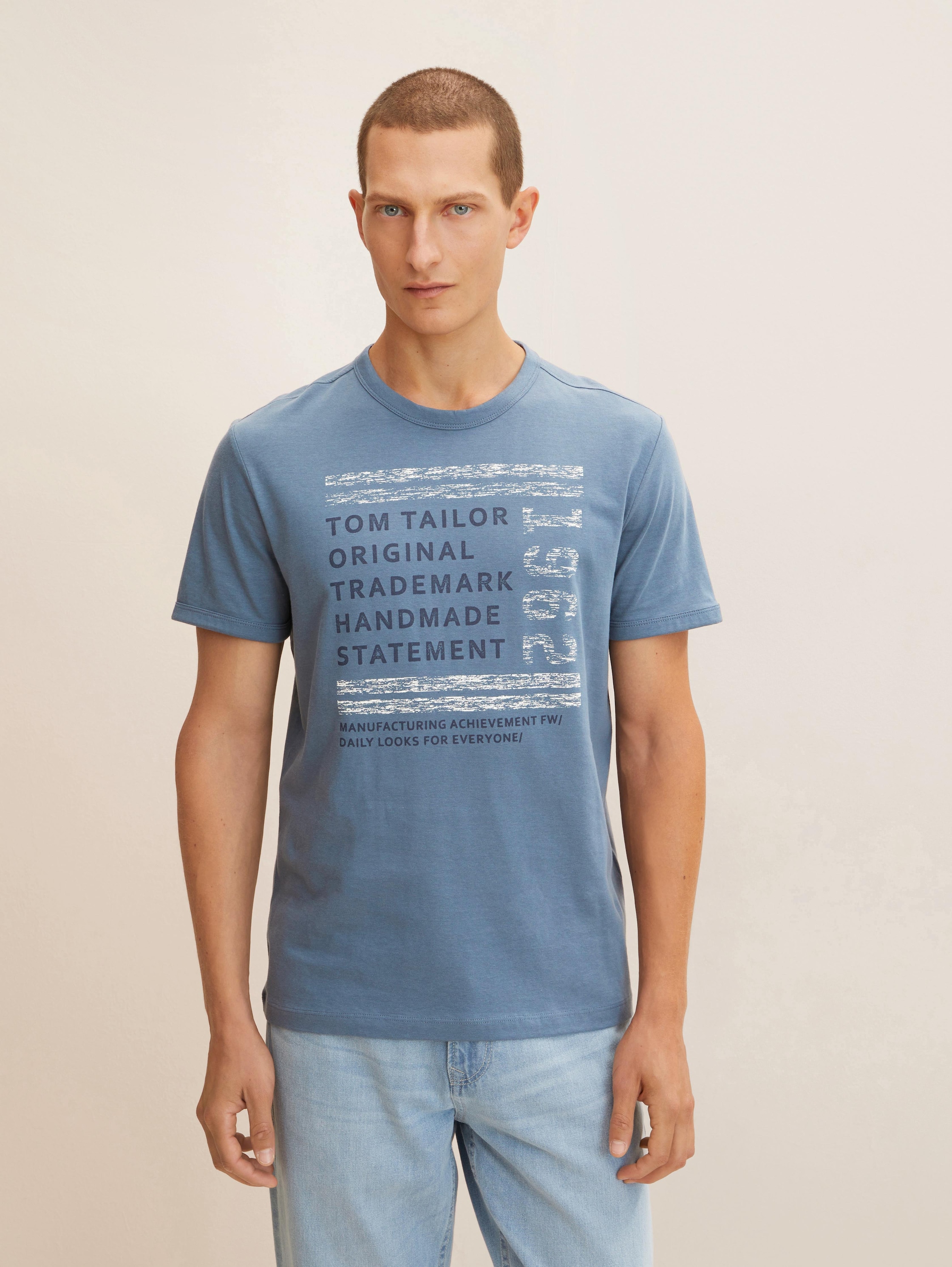 

Футболка мужская TOM TAILOR 1032906 синяя 2XL, 1032906