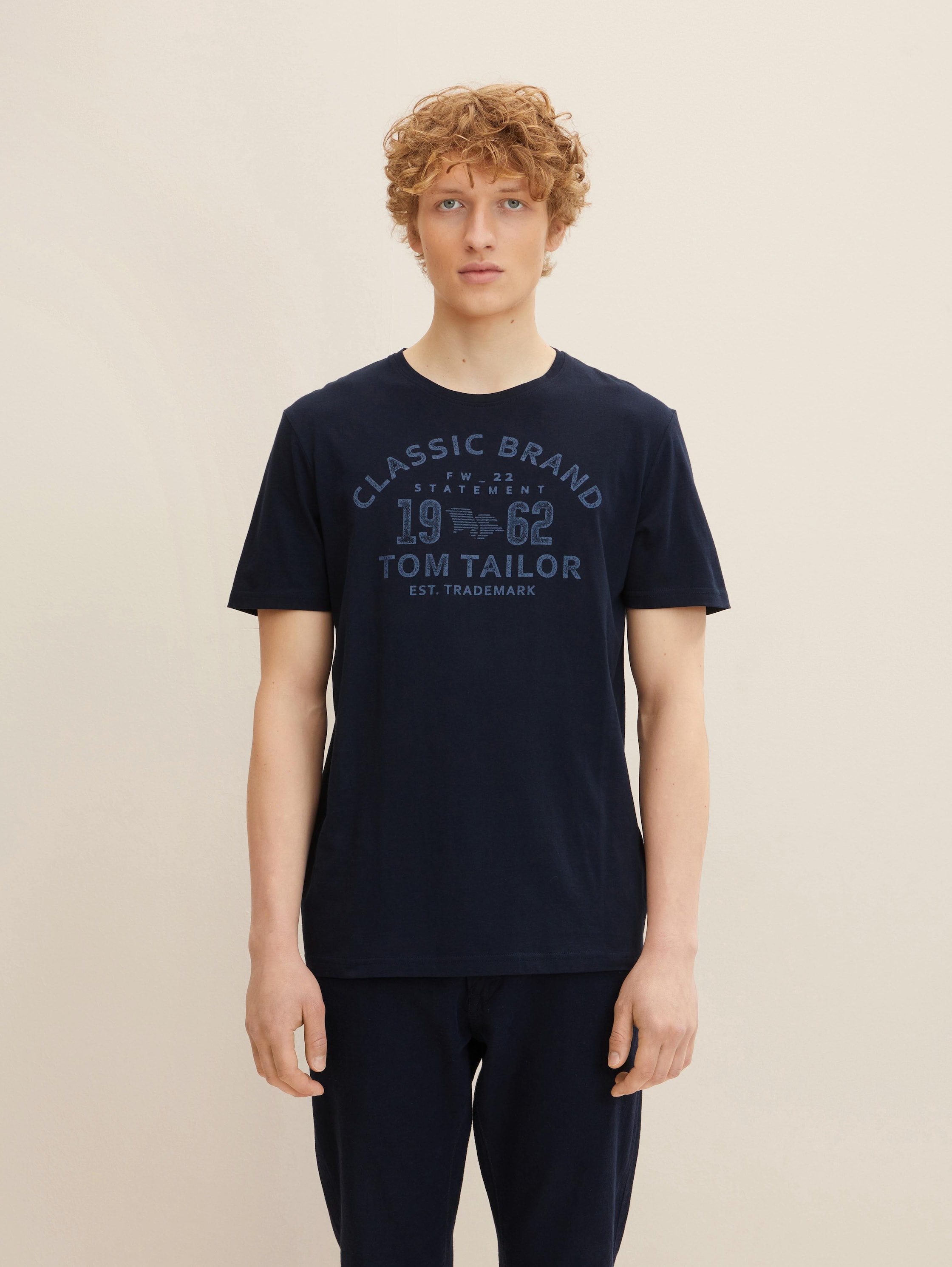 

Футболка мужская TOM TAILOR 1032905 синяя XL, 1032905