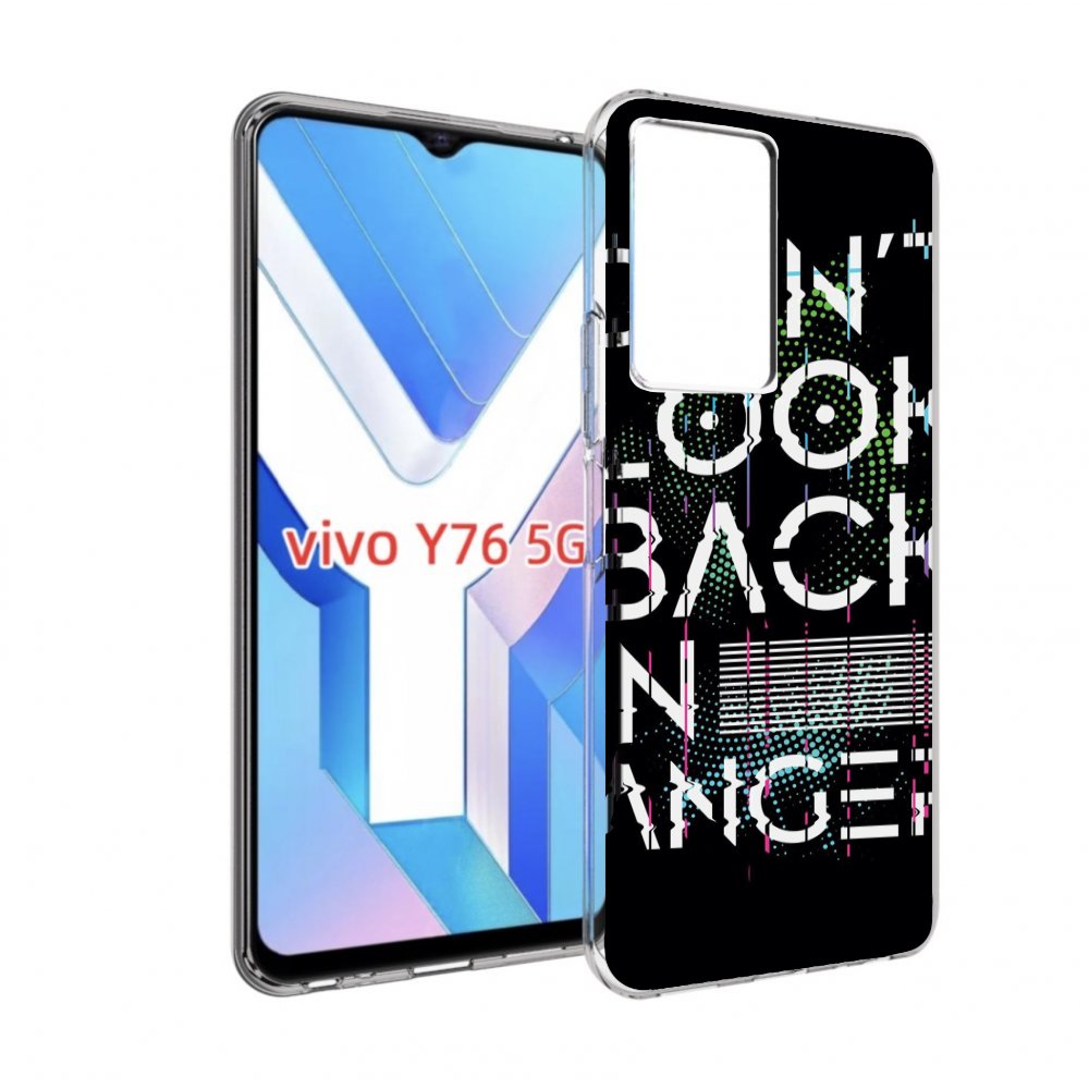 

Чехол MyPads графический-текст для Vivo Y76 5G, Прозрачный, Tocco
