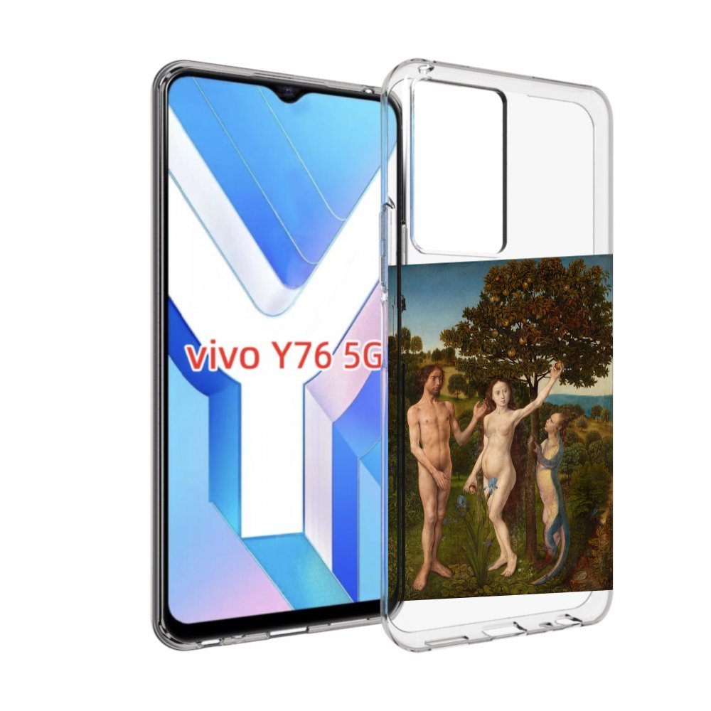 

Чехол MyPads грехопадение для Vivo Y76 5G, Прозрачный, Tocco