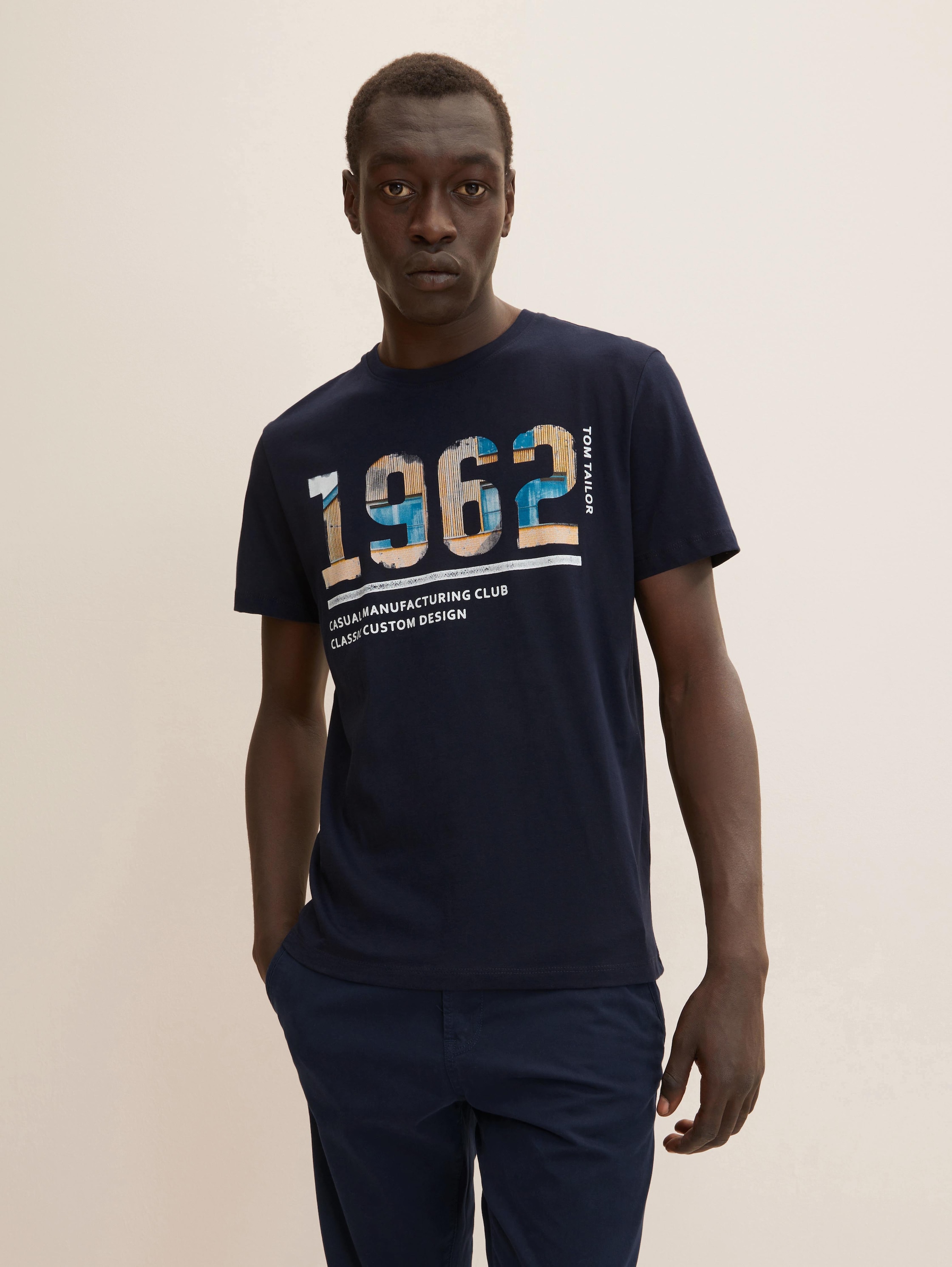 

Футболка мужская TOM TAILOR 1032907 синяя 3XL, 1032907