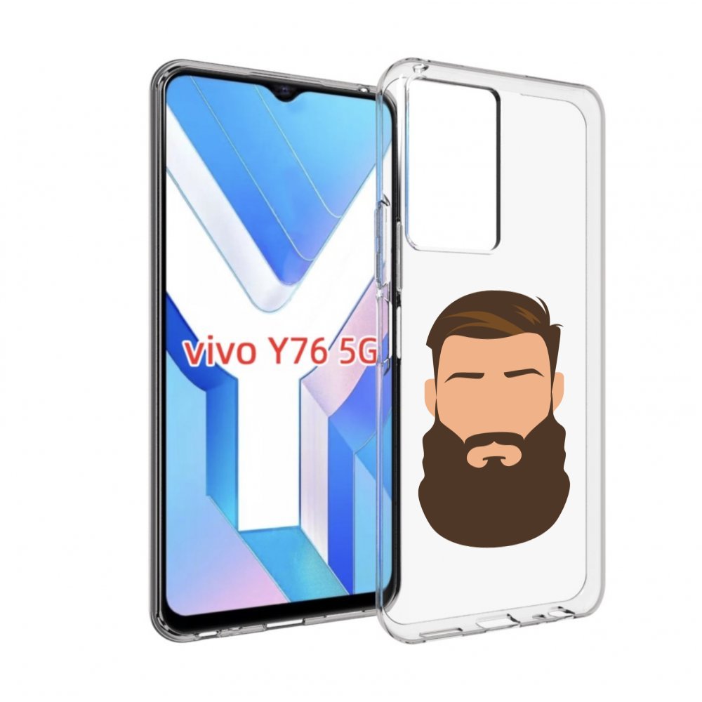 

Чехол MyPads густая-борода для Vivo Y76 5G, Прозрачный, Tocco