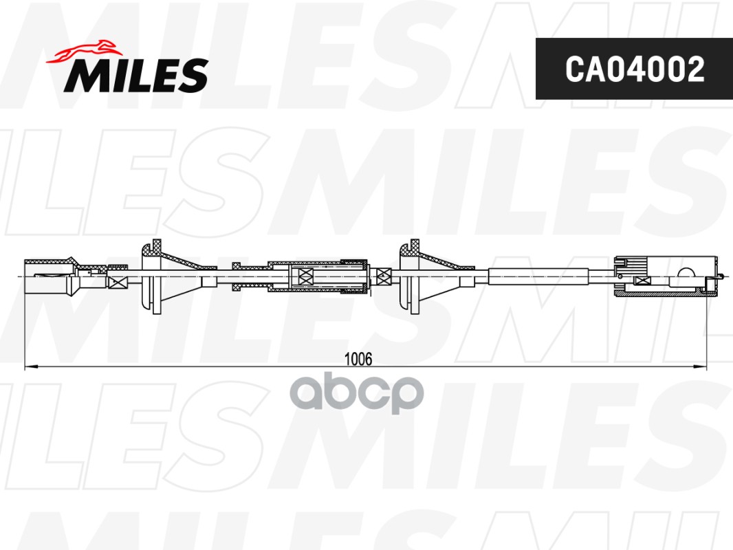 Трос Привода Спидометра Vw Passat 88-96 Ca04002 Miles арт. CA04002