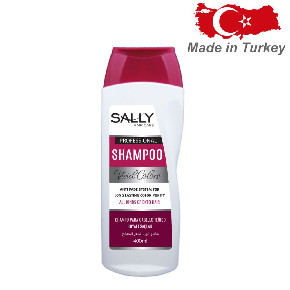 Шампунь Sally для волос женский профессиональный Vivid Colors 400мл the adventures of sally