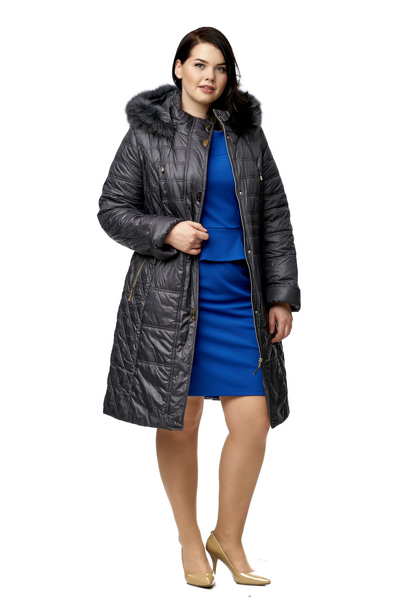 

Пальто женское МОСМЕХА 8016434 черное 58 RU, Черный, 8016434