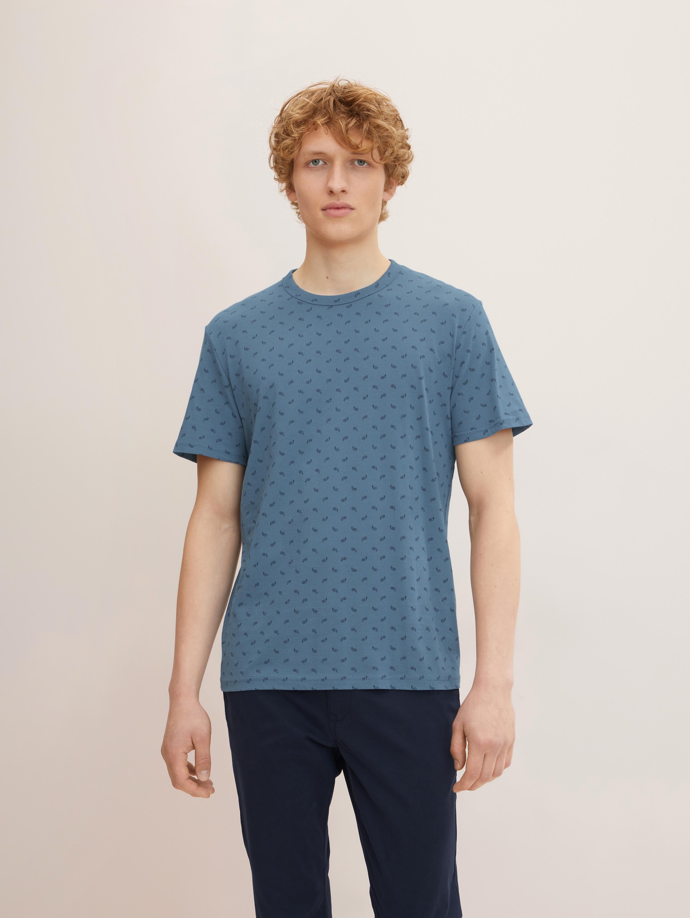 

Футболка мужская TOM TAILOR 1032911 синяя XL, 1032911