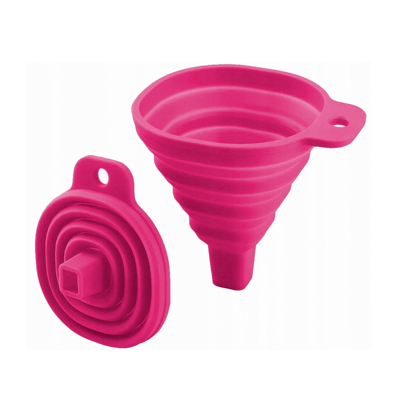 

Воронка складная Folding funnel 8см (Розовая)