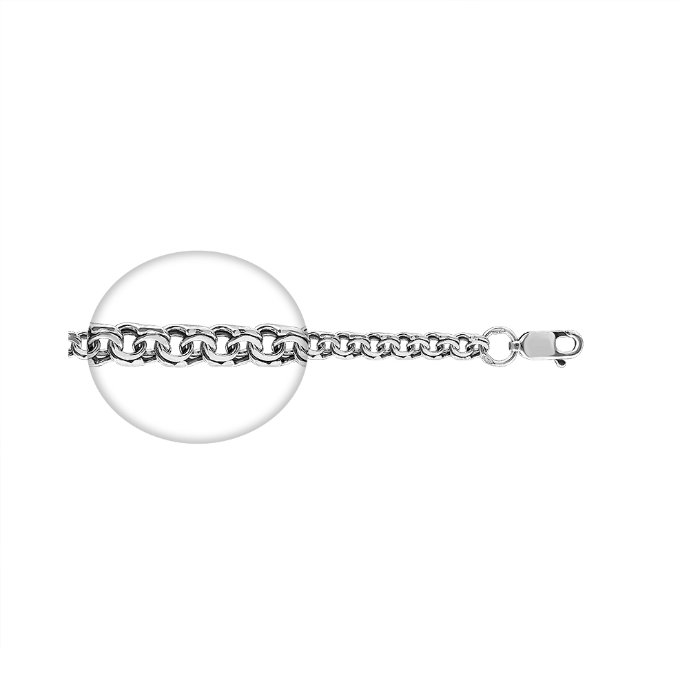 

Цепочка из серебра 55 см Яхонт Ювелирный 196078, 196078