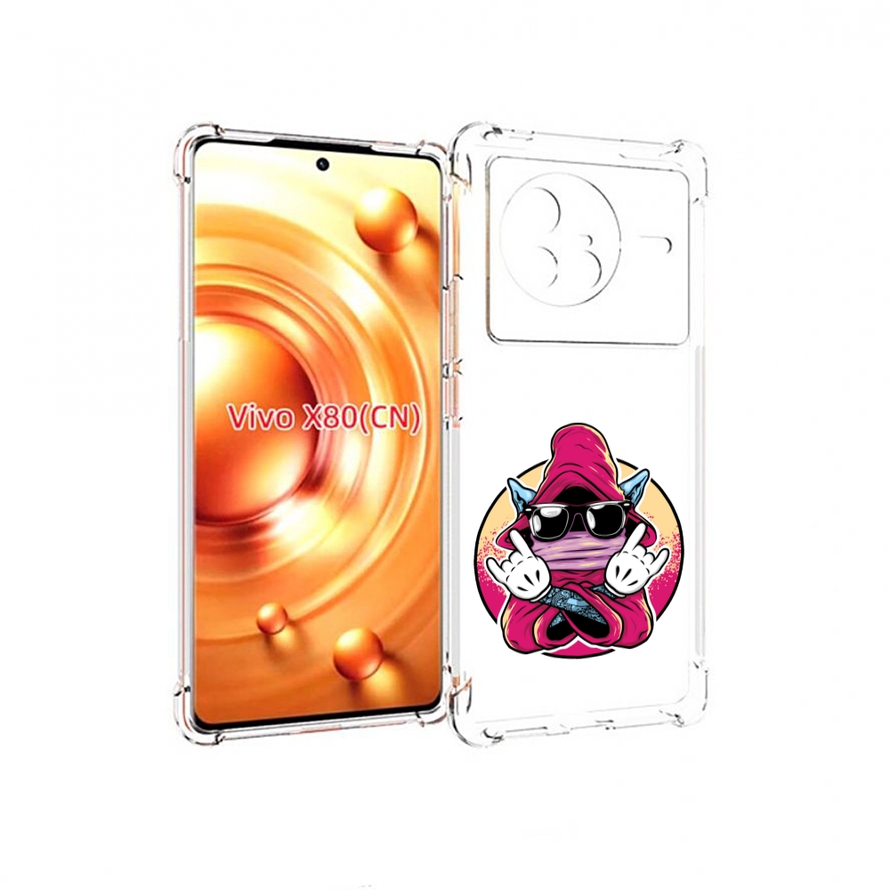 

Чехол Mypads Йоу Для Vivo X80, Прозрачный, Tocco