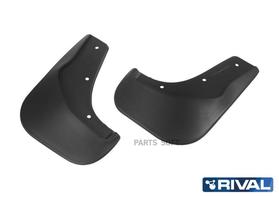 

Брызговики передние Rival Ford Kuga II 2013-2017 , полиуретан, 2 шт., с крепежом, 21804001