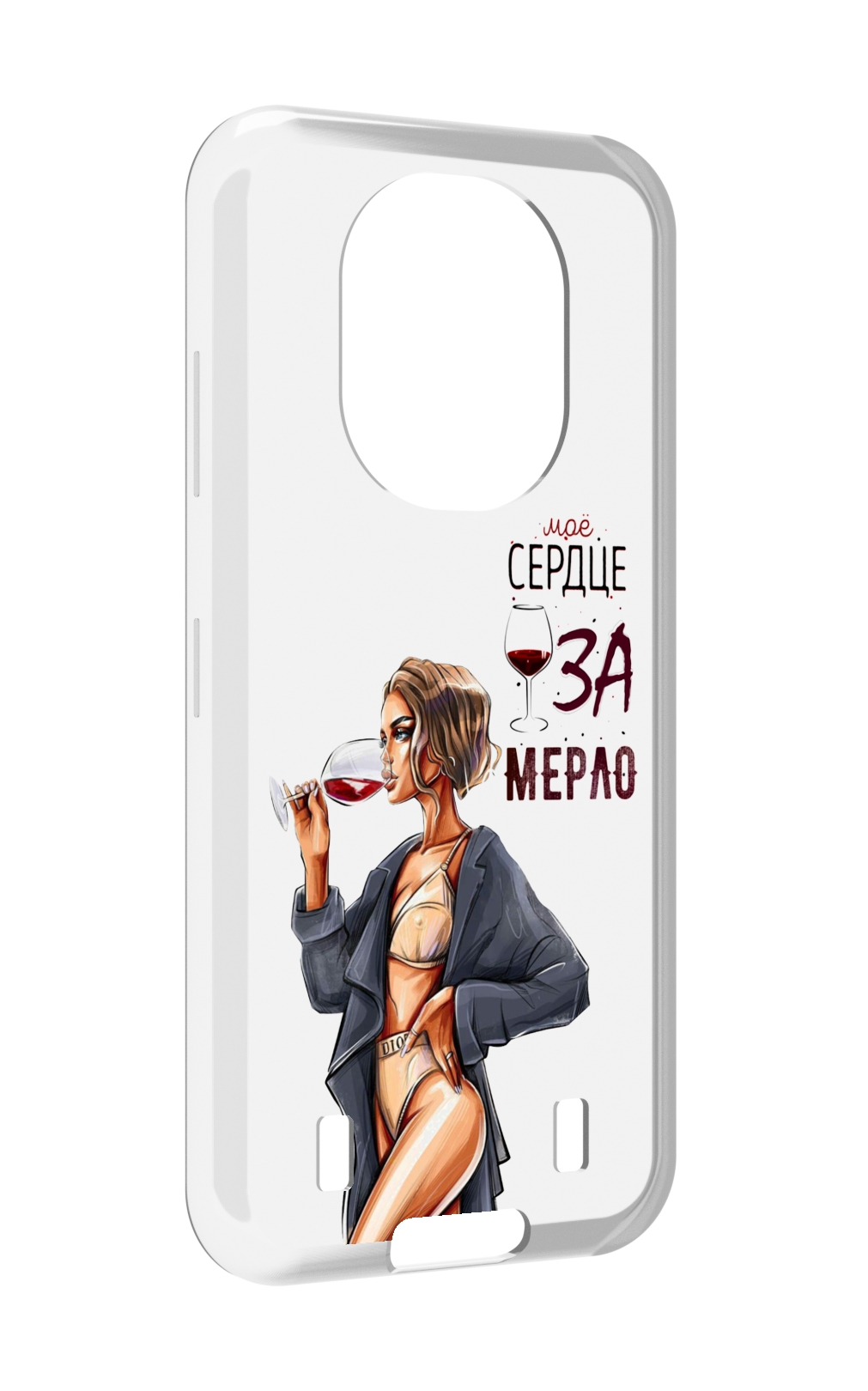 

Чехол MyPads Мое-сердце-замерло для Oukitel WP16, Прозрачный, Tocco
