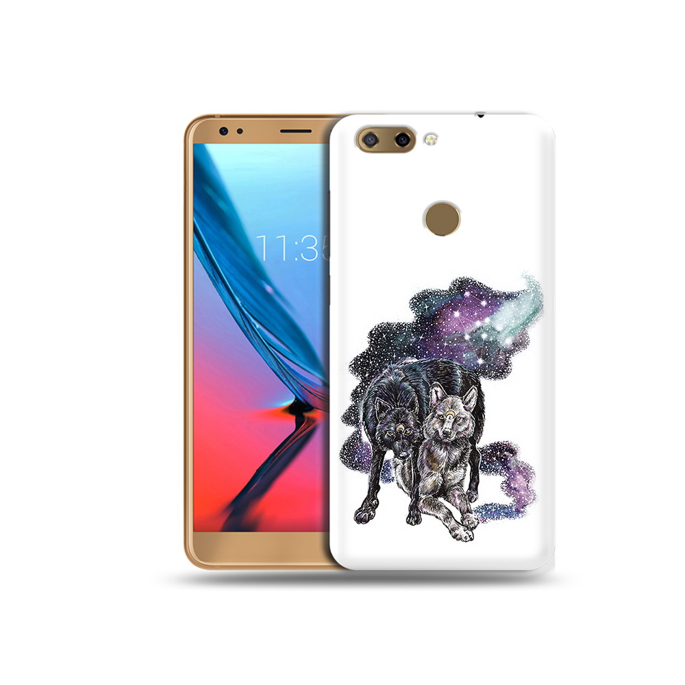 

Чехол MyPads Tocco для ZTE Blade V9 звездные волки (PT106427.464.352), Прозрачный, Tocco