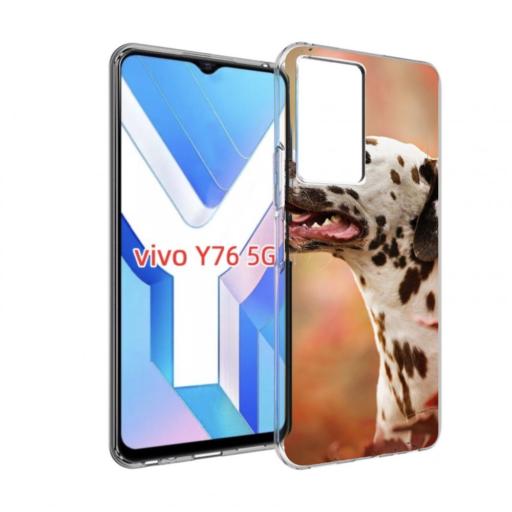 

Чехол MyPads далматин для Vivo Y76 5G, Прозрачный, Tocco