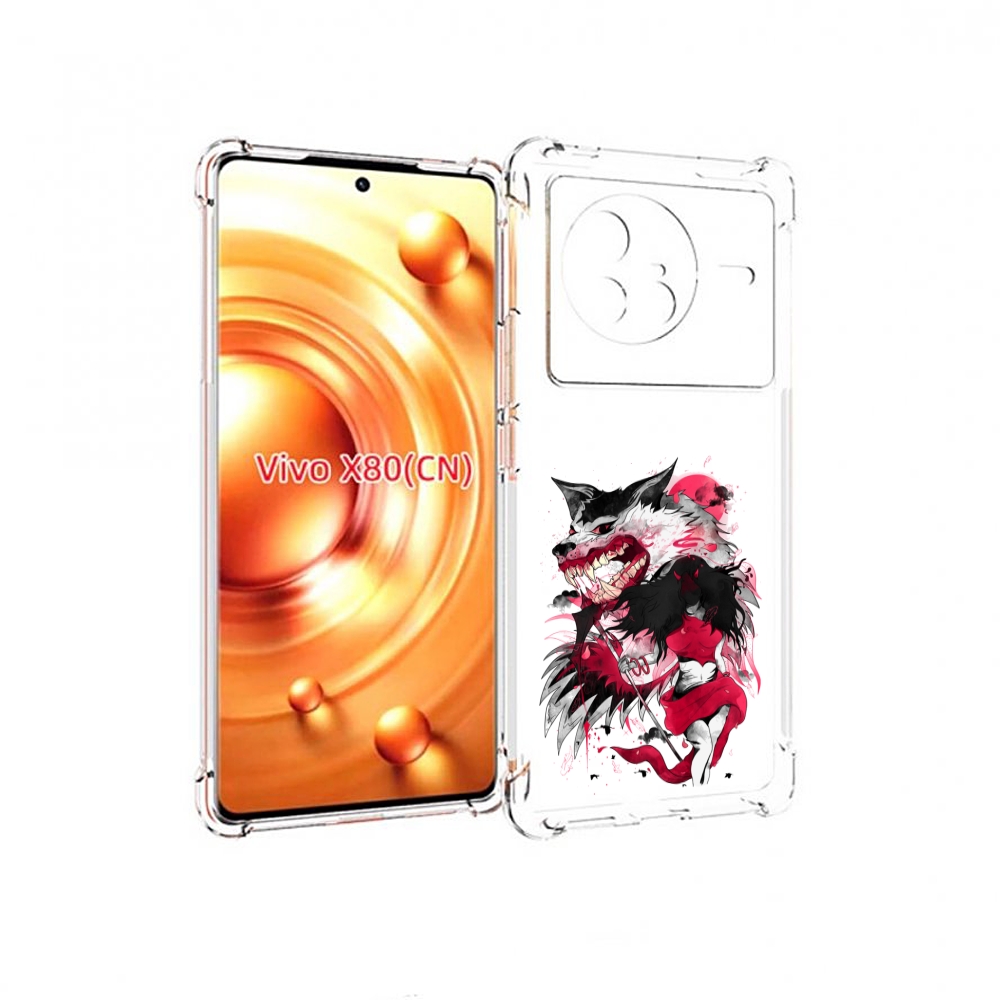 

Чехол Mypads Красная Шапочка Для Vivo X80, Прозрачный, Tocco