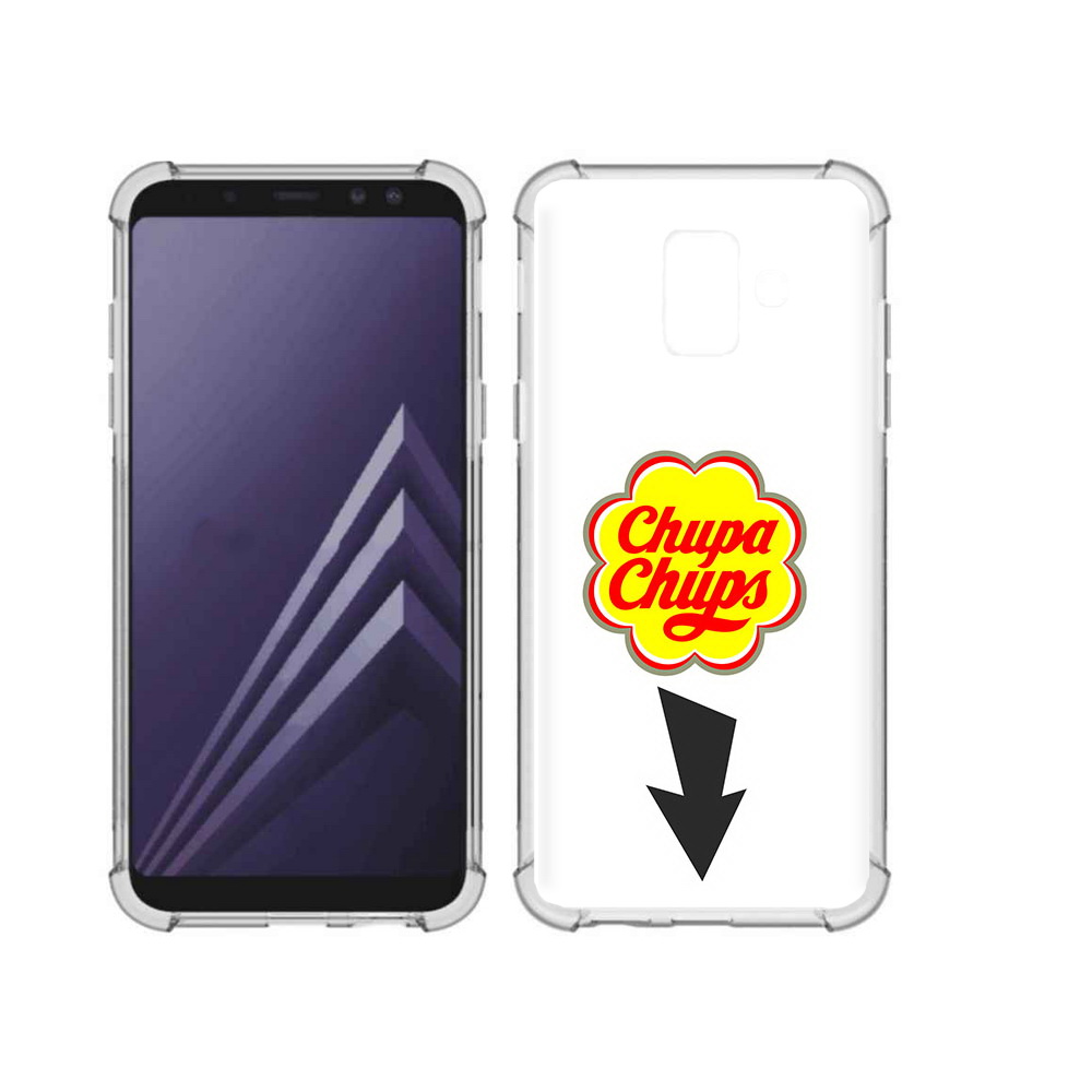 Чехол MyPads Tocco для Samsung Galaxy A6 (2018) чупа чупс (PT111558.582.694)