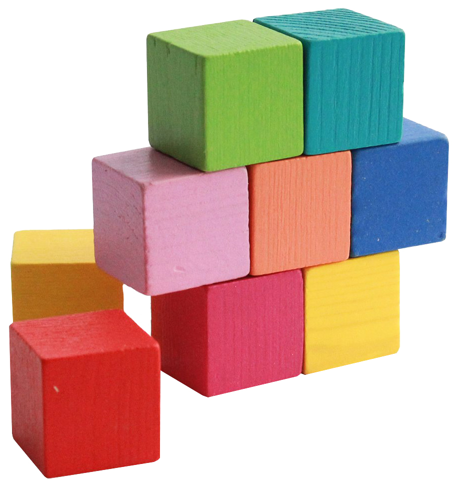 Кубики Томик Мини, 9 штук 1-43