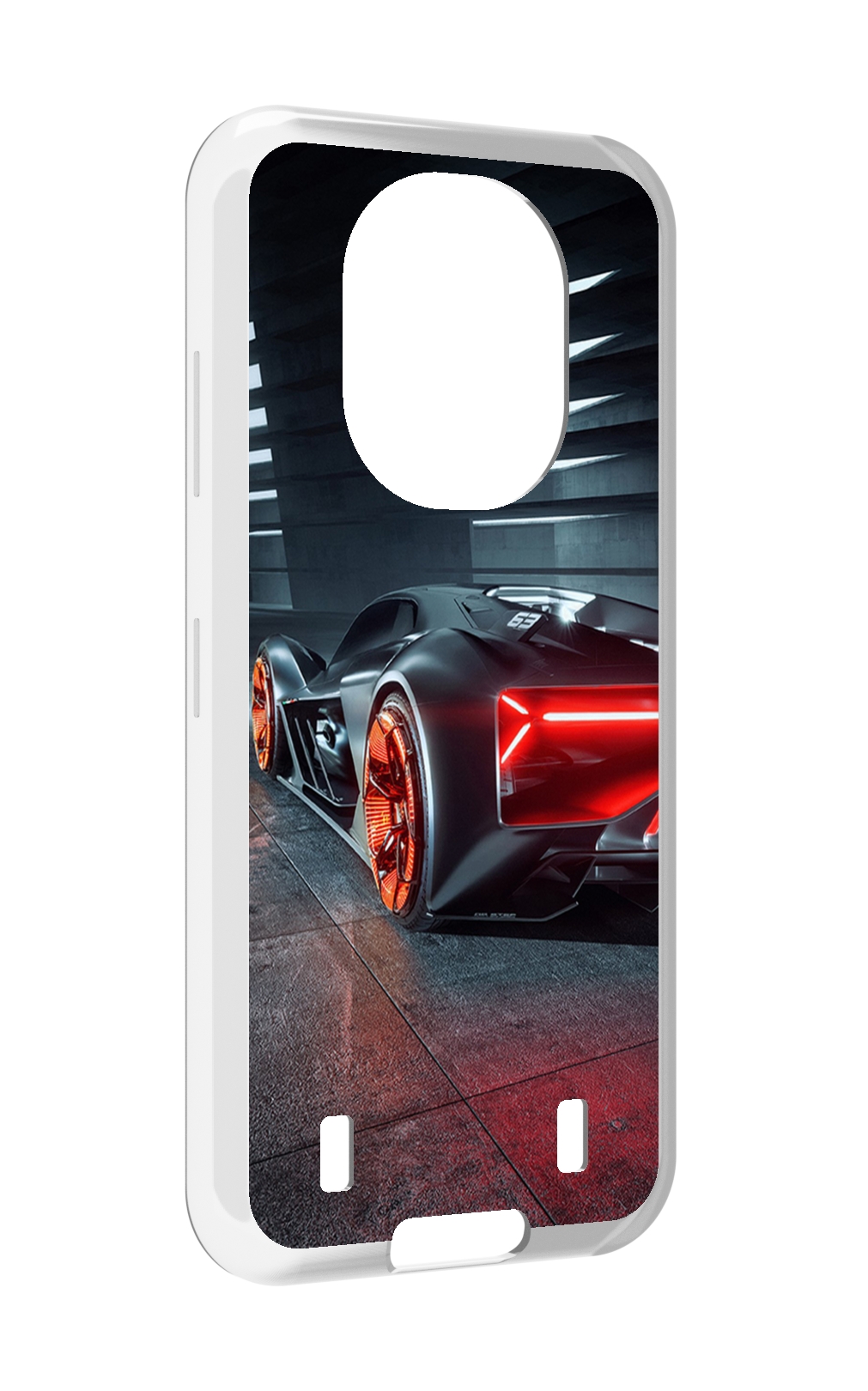

Чехол MyPads Ночной-город мужской для Oukitel WP16, Прозрачный, Tocco