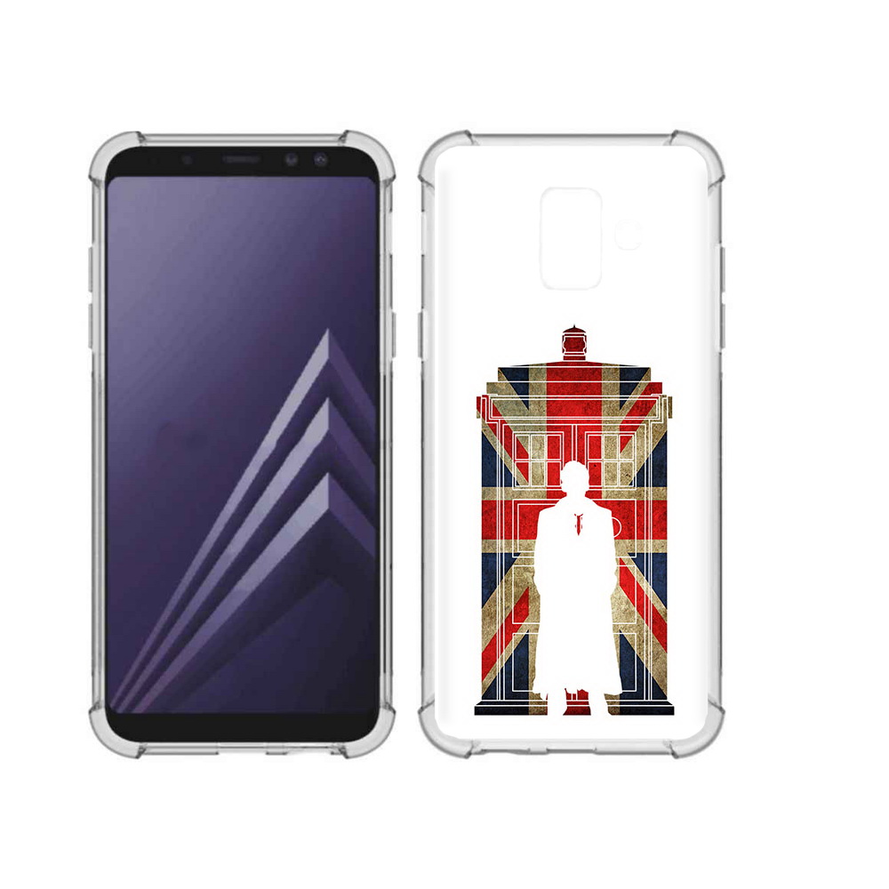 

Чехол MyPads Tocco для Samsung Galaxy A6 (2018) шерлок холмс (PT111558.582.699), Прозрачный, Tocco