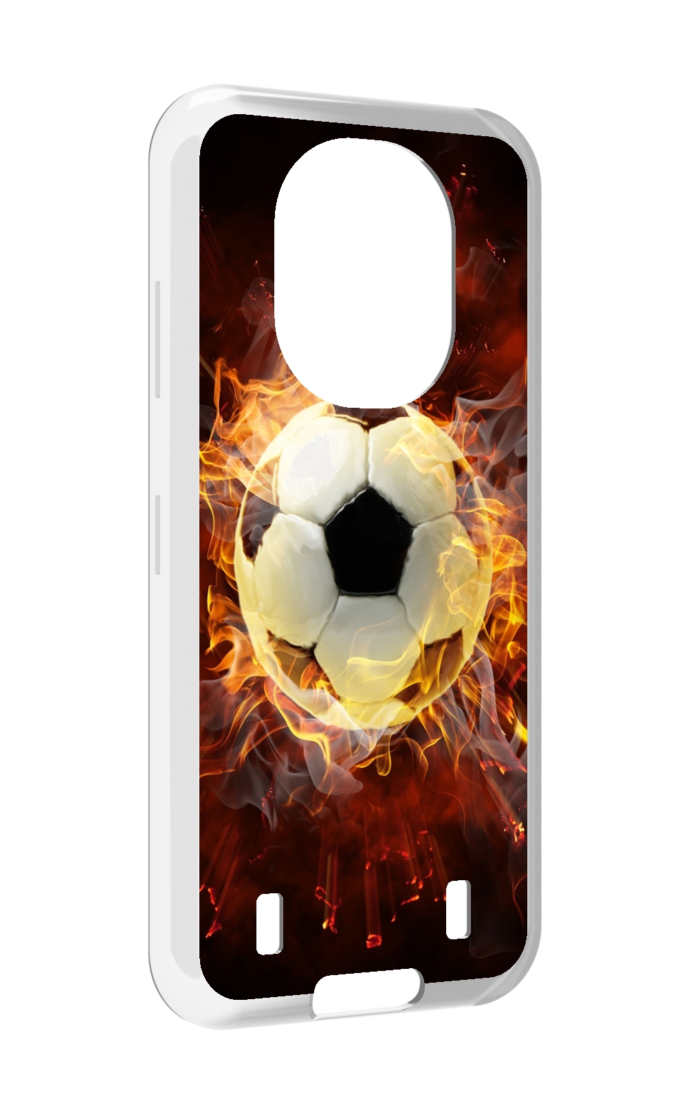 

Чехол MyPads Огненный-мяч для Oukitel WP16, Прозрачный, Tocco
