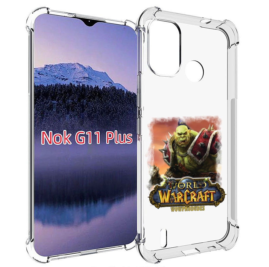 

Чехол MyPads Варкрафт для Nokia G11 Plus, Прозрачный, Tocco