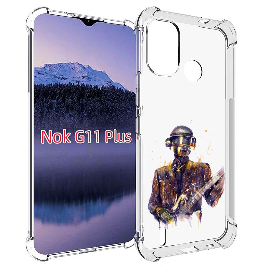 

Чехол MyPads космо-гитарист для Nokia G11 Plus, Прозрачный, Tocco