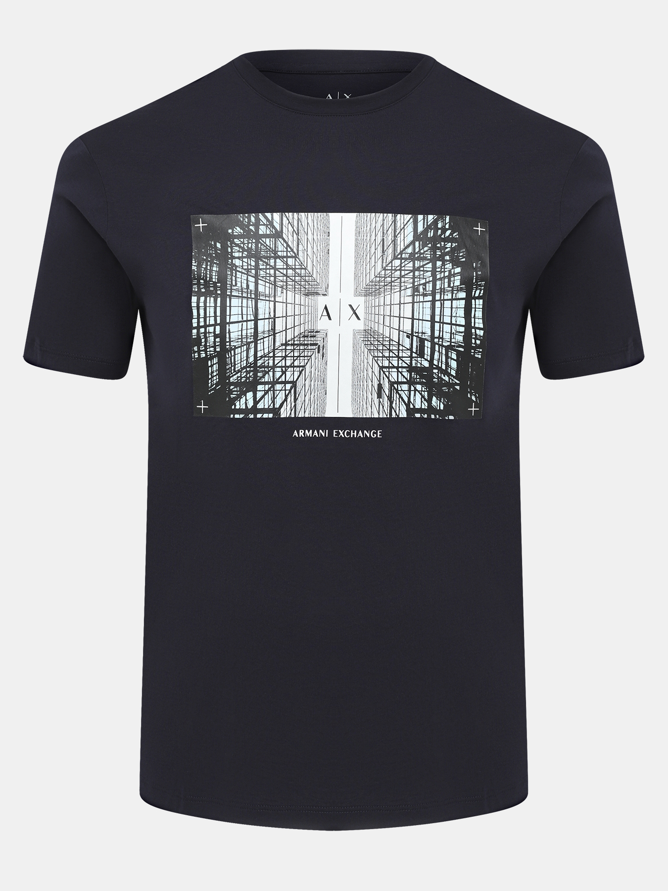 

Футболка мужская Armani Exchange 476177 синяя 52-54 RU, Синий, 476177
