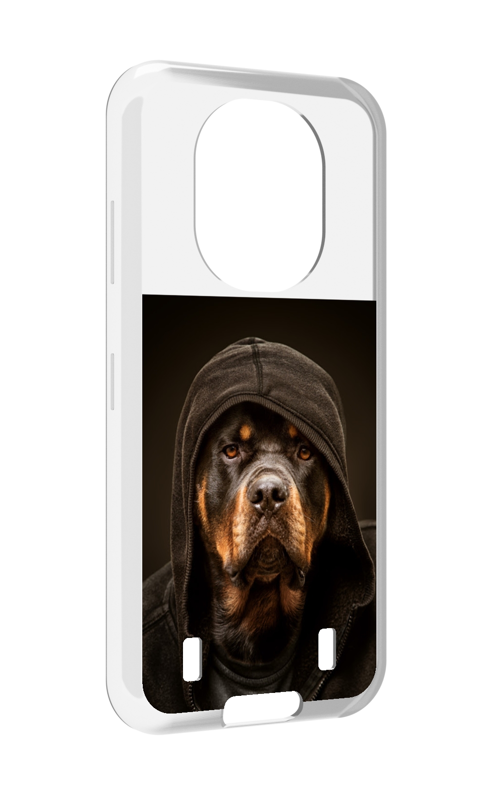 

Чехол MyPads Пес-барбос для Oukitel WP16, Прозрачный, Tocco