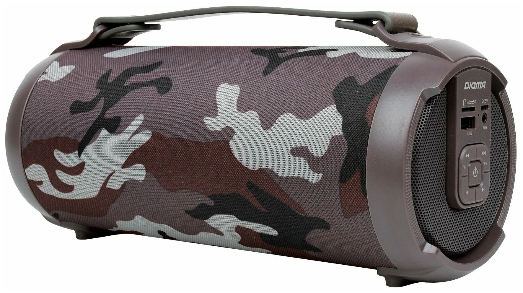 Портативная колонка DIGMA D-PS1520 Camouflage