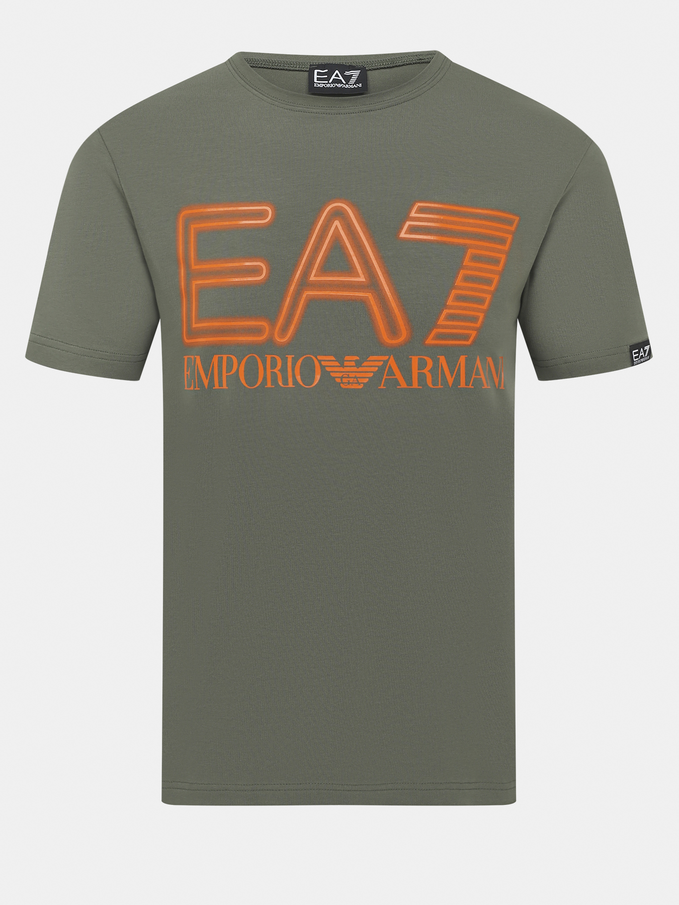 

Футболка мужская EA7 EMPORIO ARMANI 476416 хаки 50-52 RU, 476416