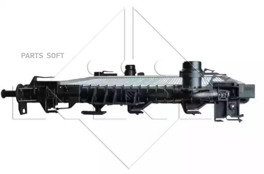 

Радиатор системы охлаждения NRF 53737