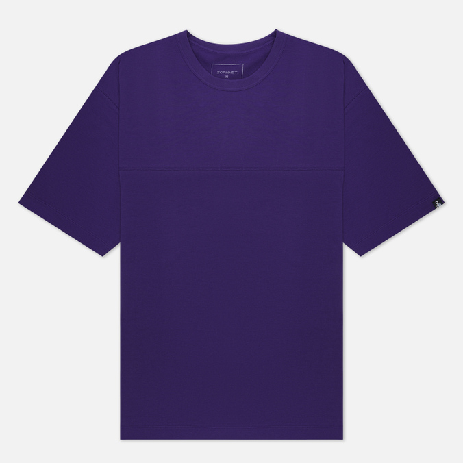 

Мужская футболка SOPHNET. Wide Football фиолетовый, Размер S, Wide Football