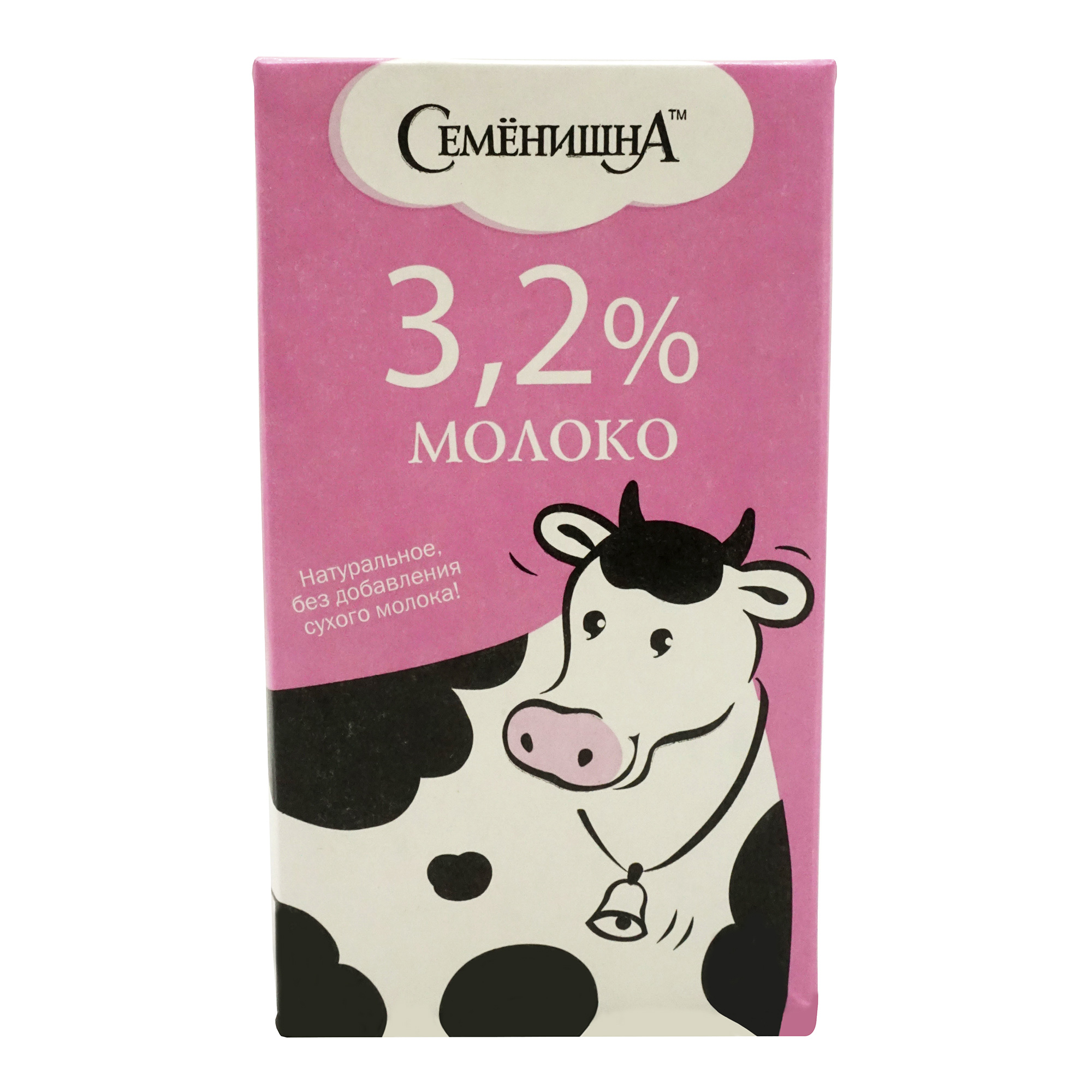 

Молоко 3,2% ультрапастеризованное 1 л Семенишна БЗМЖ