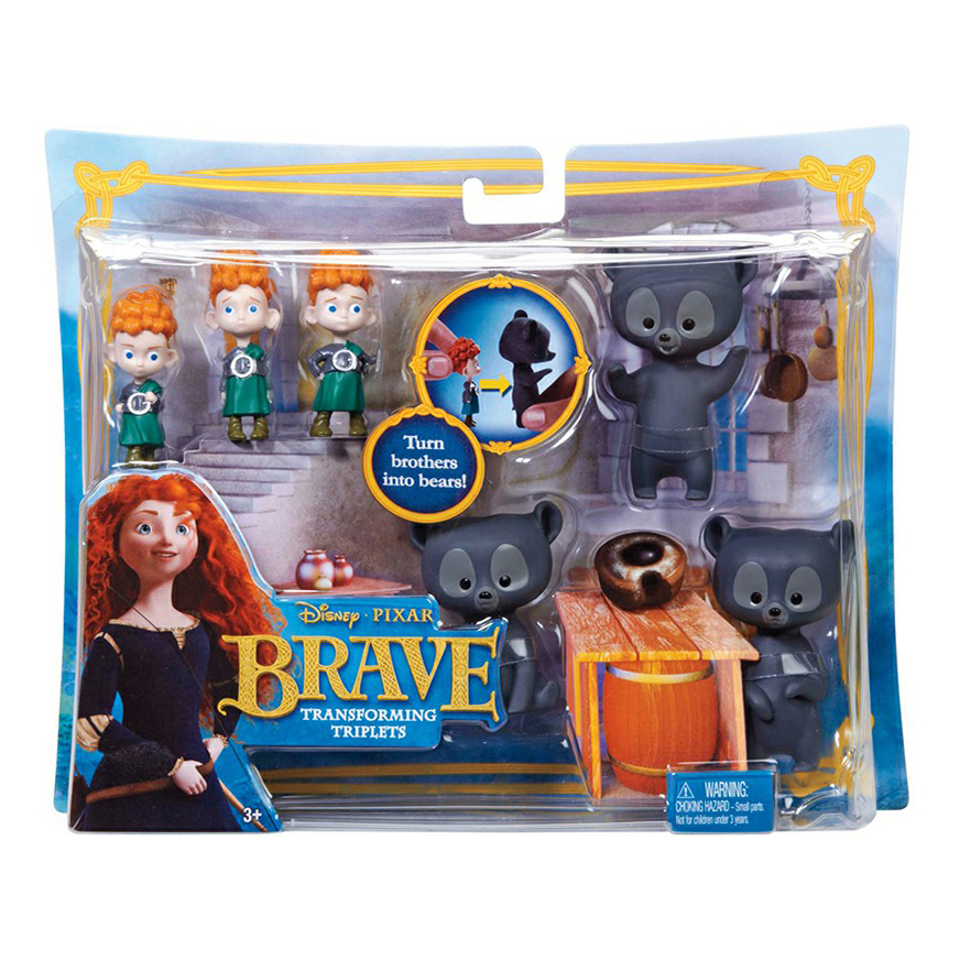 

Набор игровой Mattel Disney Princess Храбрая сердцем с фигурками-трансформерами 6 пр.