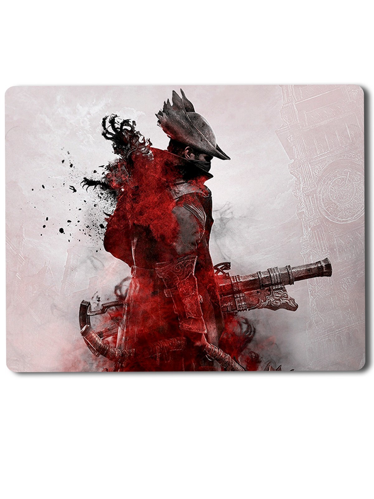 

Геймерский коврик Bloodborne 2, Bloodborne (бладборн, персонаж, ps3, ps4, консоли, dark souls, демоны)-2