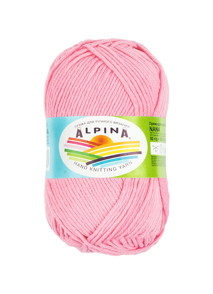 

Пряжа Alpina Nana №03 розовый, Nana
