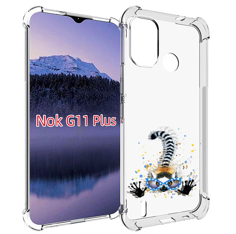 

Чехол MyPads лямур для Nokia G11 Plus, Прозрачный, Tocco