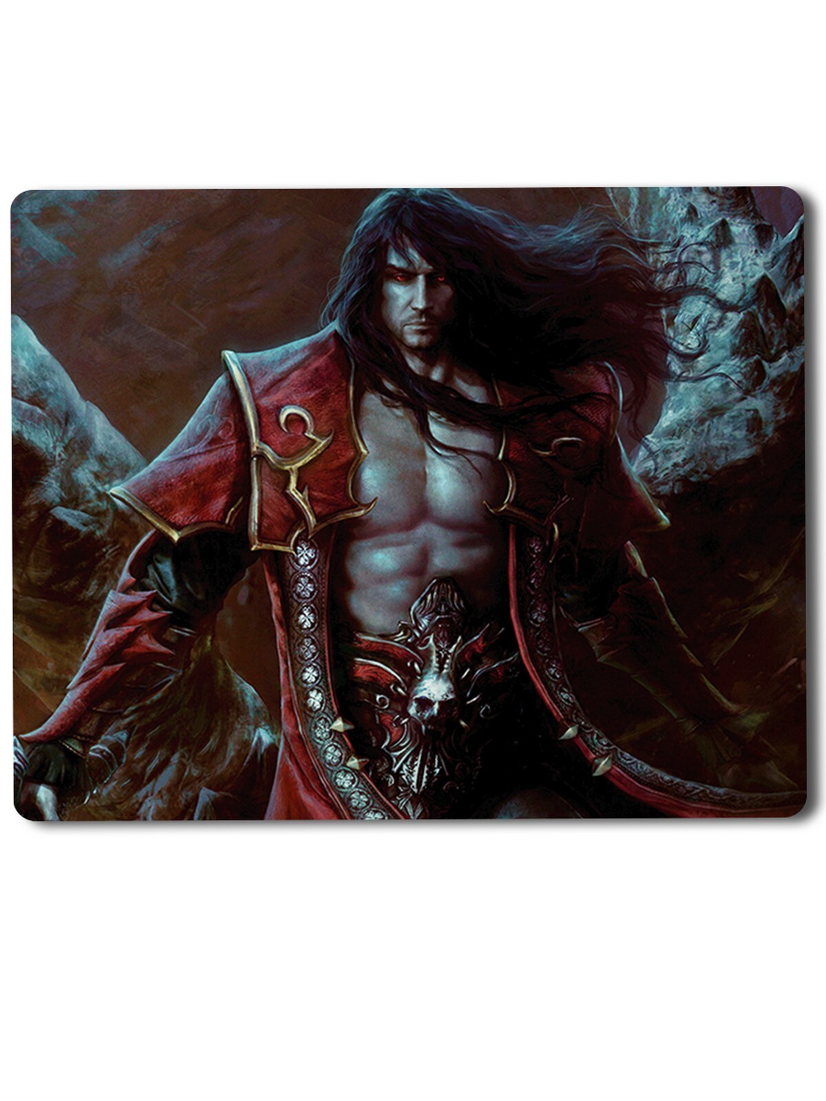 

Геймерский коврик Castlevania 1, Castlevania (кастлвания, вампир, игра, персонаж, кровь, главный герой)-1
