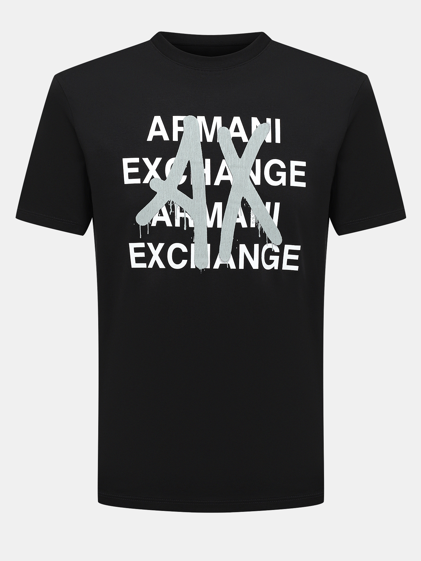 

Футболка мужская Armani Exchange 486411 черная 46-48 RU, Черный, 486411