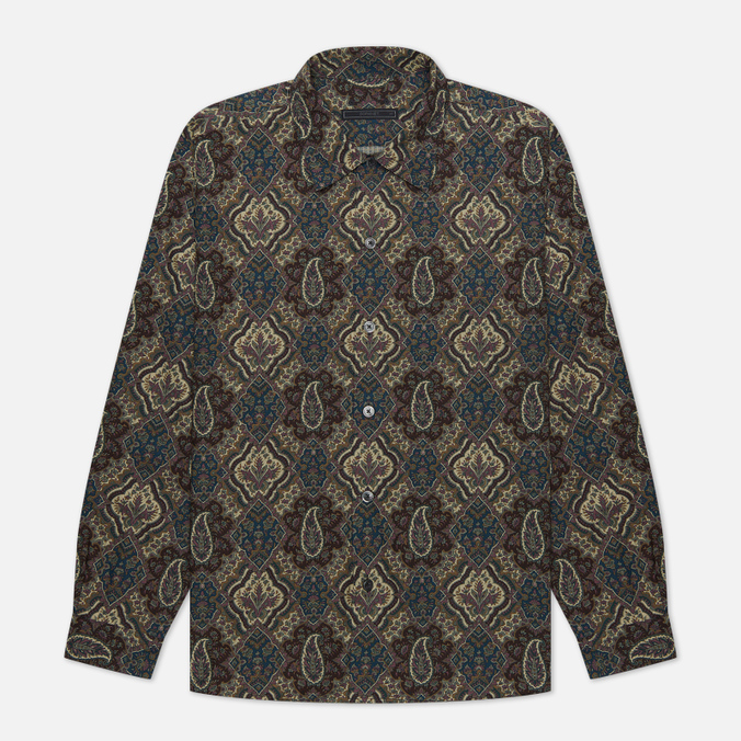 

Мужская рубашка SOPHNET. Regular Collar Big Paisley фиолетовый, Размер XL, Regular Collar Big Paisley
